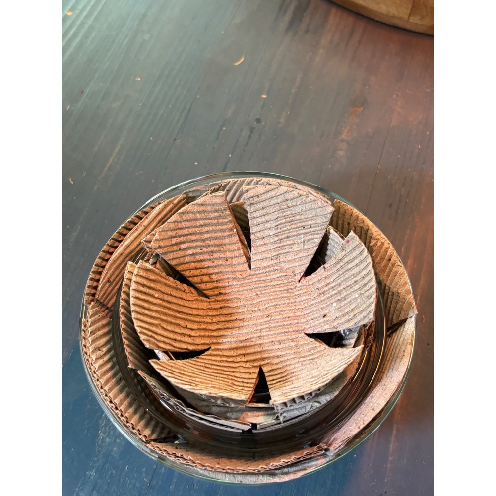 Vintage Fruit Motif Glass Nesting Mixing Bowls Set of 5 Heat Resistant Clear - Picture 10 of 12